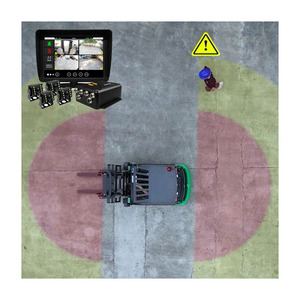 Forklift Blind Spot <strong>Collision</strong> Avoidance Warning Alarm Pedestrian Proximity <strong>Detection</strong> Alerts Driving Camera PWAS <strong>System</strong> - Product Image 2