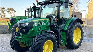 טרקטור חקלאי 4X4 ג'ון ודee 6130R מקורי משומש עם כלים מלאים במחירים זולים מאוד זמין - Product Image 3