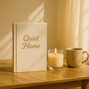 लैब्सन शांत लौ जर्नल ए 5 क्रीम हार्डकवर नोटबुक शांत प्रतिबिंब और कोमल दैनिक पत्रकारिता के लिए - Product Image 4