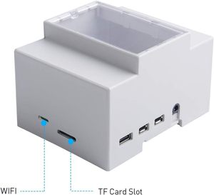 <strong>Case</strong> for <strong>Raspberry</strong> <strong>Pi</strong> 4B/3, DIN Rail <strong>Case</strong> Cover Enclosure with Fan for <strong>Raspberry</strong> <strong>Pi</strong> 4 - Product Image 4