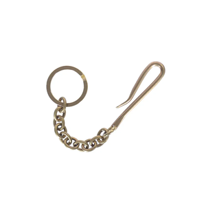 Portachiavi in ottone con catena per un semplice pezzo di design con portachiavi per la casa e auto appesi oggetti decorativi