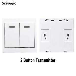 Praktischer Wandschalter-Controller 1527 Lerncode 433MHz Sender 1/2/3CH Pasten schalter Smart Home - Product Image 3