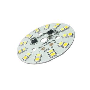 Customize aluminum <strong>PCB</strong> circuit board driver-free 220V two-color 3W 9W <strong>LED</strong> bulb downlight linear light source board - Product Image 1