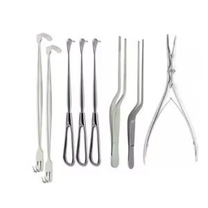 Set Of 40 Pcs Basic Craniotomy Surgical Instruments Customized Manual Power Source Made Of Steel Instruments