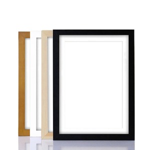 整体销售定制尺寸多色现代中密度纤维板相框木制相框展示架 - Product Image 2