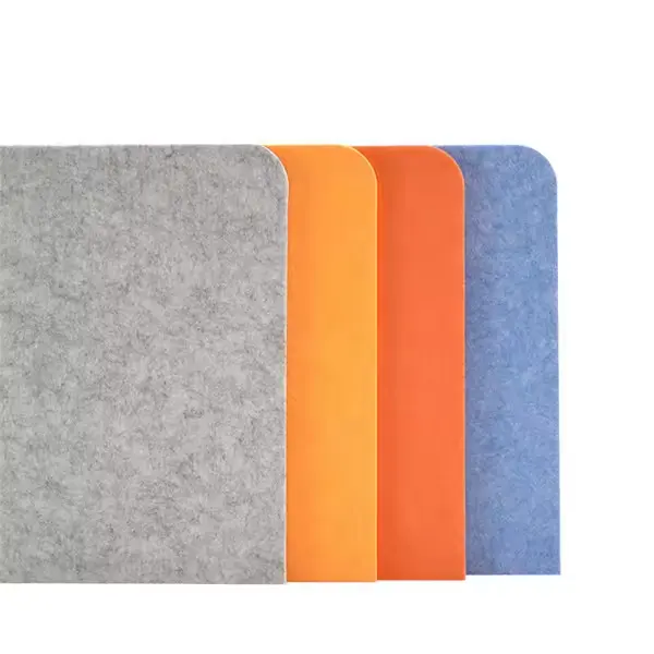 Eco panels 100% PET Felt soundproof panel Polyester Fiber Acoustic Panel with best price high quality and low price