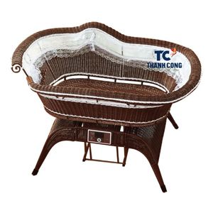 Titreşim ile yüksek kaliteli beşik taşınabilir bebek beşiği: hafif, kullanımı kolay ve seyahat veya ev için mükemmel. - Product Image 1