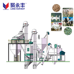 Năng suất cao PELLET gà thỏ trang trại Máy 55Kw gia cầm thức ăn chăn nuôi dây chuyền sản xuất 500kg mỗi giờ nhà máy sản xuất - Product Image 6