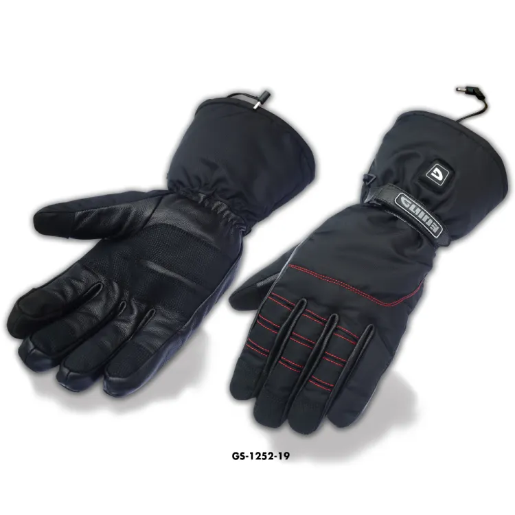 Original Factory Winter Waterproof Outdoor Sports Electric Heated Gloves For Motorcycle Ski Snowboard