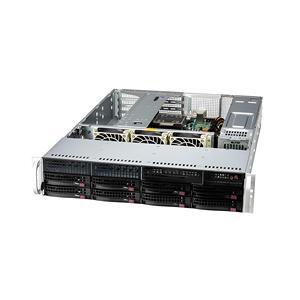 Single Socket Server SYS-521E-WR 2U Rack 2TB Ddr5 Ecc Ram Gpu Netzwerks erver mit zwei 1Gbe Lan Ports Intensive Aufgaben
