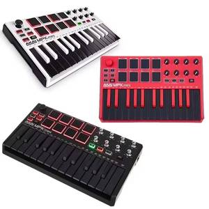 时尚限量版Akai MPK迷你MK2 LEED MK3 25键USB MIDI键盘现货!