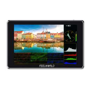 FEELWORLD S7 7 pulgadas 12G SDI Monitor de cámara de video 1600nit Pantalla táctil de alto brillo Monitor externo portátil - Product Image 2