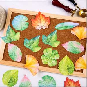 Bloc de notas personalizado con forma de hoja personalizada | Bloc de notas de papel Kraft ecológico personalizado para regalos corporativos/útiles escolares (MOQ bajo) Bloc de notas personalizado - Product Image 5