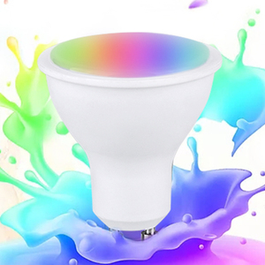 AC86-265V Smart LED Ambient <strong>Lighting</strong> 3W Remote Control Dimmable RGB GU10 Bulb - Product Image 4