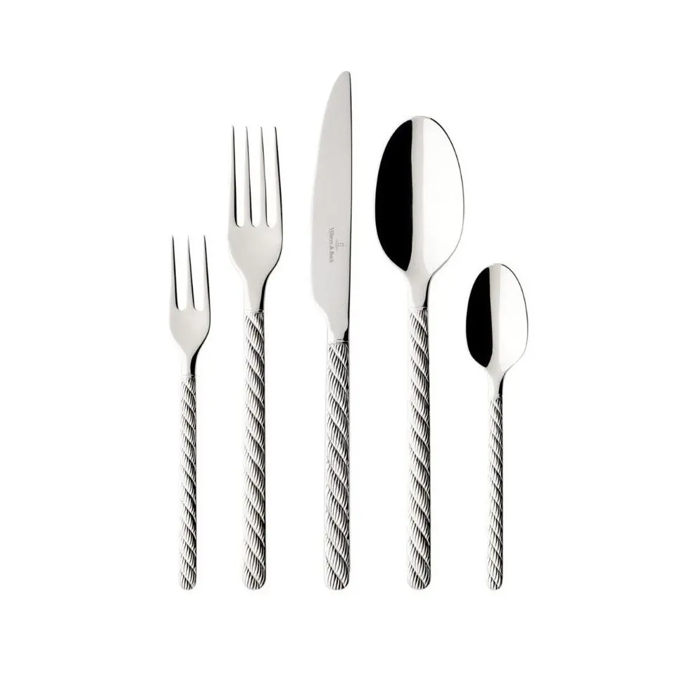 Very Light Weight Accent Cutlery Set Silverware At Reasonable Price Hotel/Restaurants Accessory Metal Steel Hollowware For Home