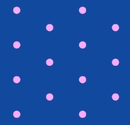Baby Pink & Navy: Polka Dot