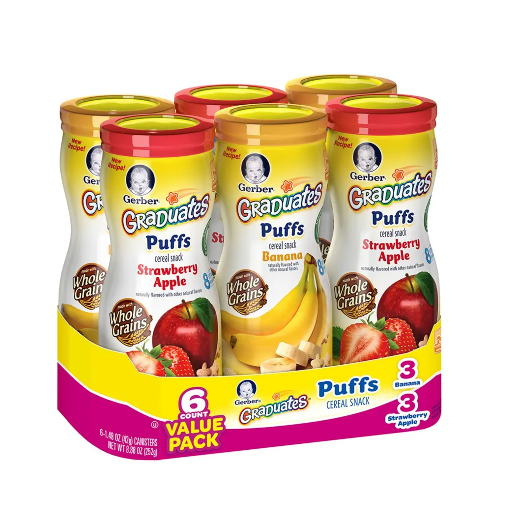 Gerber Graduates Puffs (Fraise Pomme)