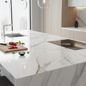 OEM sang trọng 3D in acrylic rắn bề mặt tấm 3D mô hình thiết kế tay đánh Bóng Hiện Đại Countertop phòng tắm Vanity bảng Top hic - Product Image 5