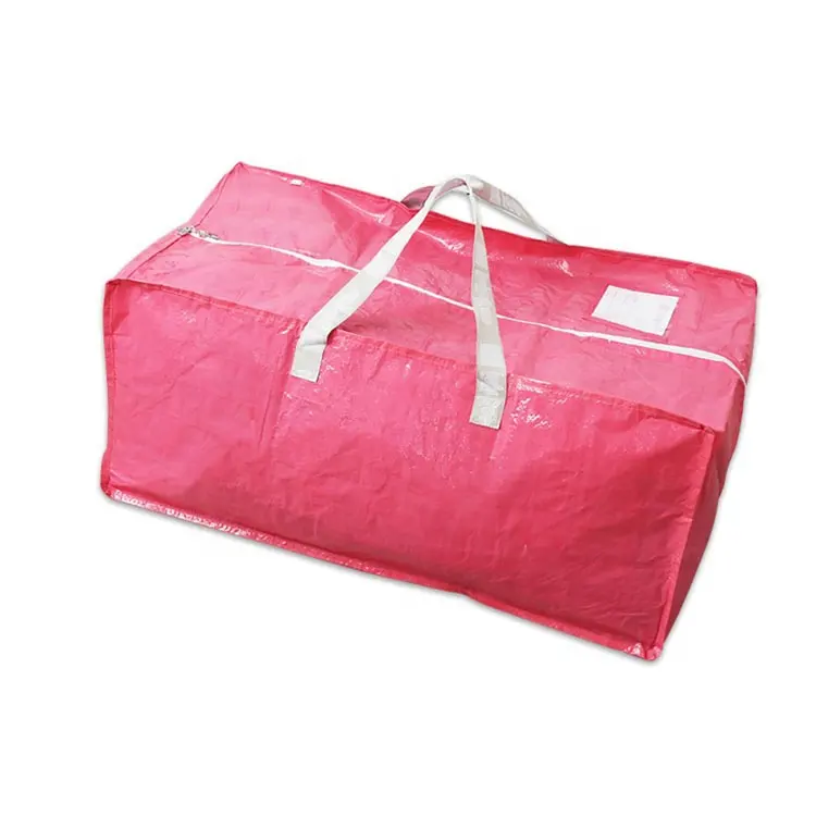 Meilleure vente, sac de voyage en tissu tissé PP de qualité supérieure avec fermeture à glissière et poignée souple et Durable utilisé à des fins de voyage