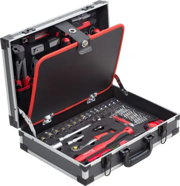 Производитель продает алюминиевый ящик для инструментов для механических инструментов, футляр для ручных инструментов, набор OEM ODM