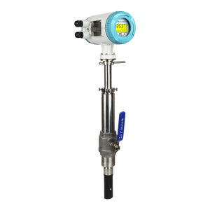 Medidor de flujo electromagnético de inserción | Instalación en línea de alta precisión 4-20mA/Salida Modbus