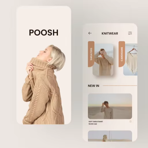 Pluripremiato App Mobile per negozi di abbigliamento Design di prim'ordine per il Software Android dei negozi di stoffa supportato sulla spedizione Online Mac - Product Image 1