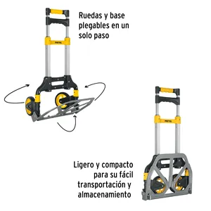 Pretul <strong>100</strong> kg Hand Cart &amp; <strong>Trolley</strong> with 1 Foldable Diablo Load Unit Box Set - Product Image 3
