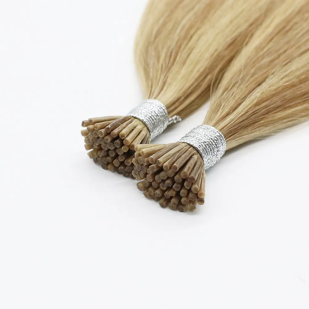 Hoge Kwaliteit Keratine I-Tip Hair Balayage Lichtblonde 100% Remy Hair Extensions Van Zenohair Fabriek