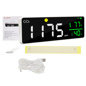 智能Wifi CO2检测器监测空气质量室内温湿度测试仪NDIR传感器，用于种植帐篷、蘑菇、家庭 - Product Image 3
