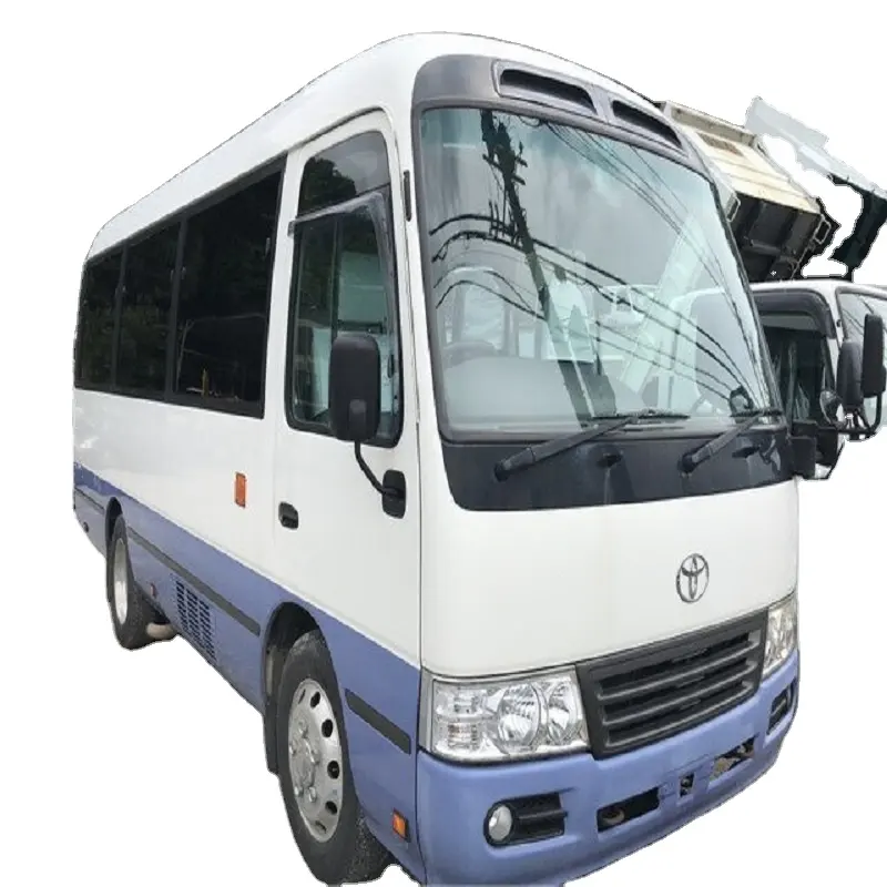 Autobús de 30 asientos Toyota Coaster recién usado/Autobús Toyota Coaster usado a la venta