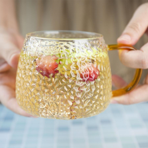 Hand-blown Single-layer Glass <strong>Cup</strong> for Coffee and Tea Set - Product Image 4