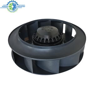 Ventilador centrífugo Radial Industrial, impulsor de refrigeración, ventilador centrífugo trasero, 92x225mm