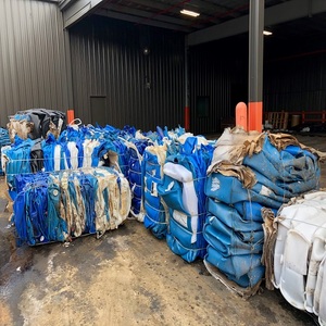 ドラムスクラッププラスチック射出グレードのリサイクルHDPEプラスチック顆粒ブルードラムスクラップリサイクルHDPE - Product Image 2