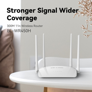 游戏无滞后300Mbps无线N路由器，带AP/中继器模式，可BL-WR450H扩展WiFi覆盖范围 - Product Image 3