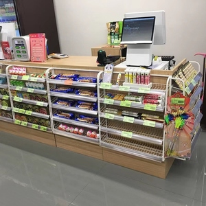 超市口香糖展示架收银台前糖果展示架口香糖架5个架子 - Product Image 1