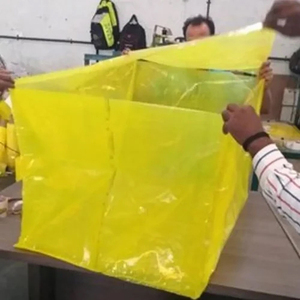 用于安全金属储存和出口包装的VCI袋防潮防锈聚乙烯塑料真空袋，用于化学工业
