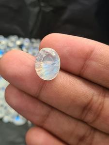 天然ホワイトレインボームーンストーンビハール鉱山ミックス形状カボション宝石インドから最も売れている石 - Product Image 2
