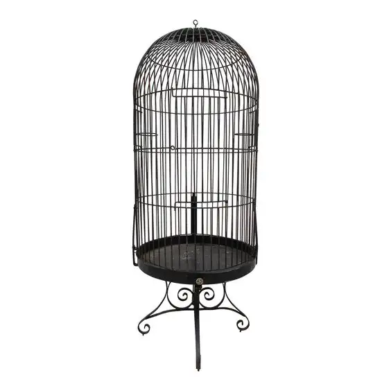 Floor stand bird cage made of iron handicraft item in wholesale price with best quality very low range article customize size &