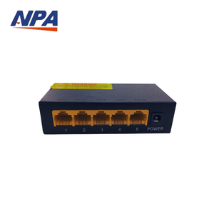 5端口以太网供电POE扩展器1进4出10/100Mbps中继器，带路由器POE端口，用于网络交换机库存104JL - Product Image 4