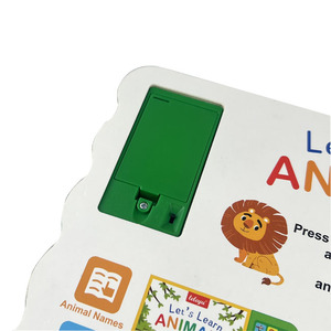 Let's Learning animals หนังสือเสียงอัจฉริยะสำหรับเด็กของเล่นเพื่อการศึกษาสัตว์ในโลกหนังสือเสียงภาษาอังกฤษ - Product Image 5