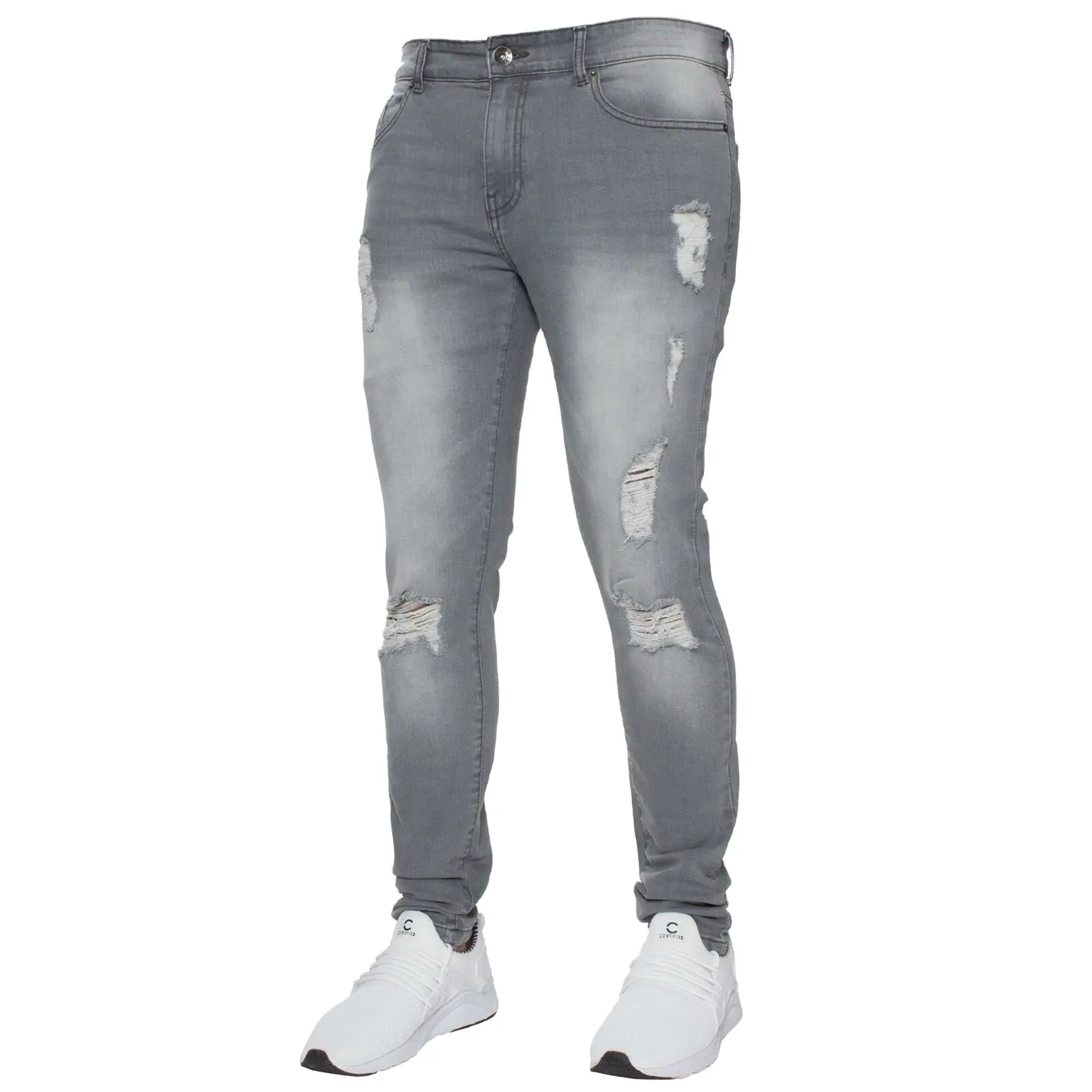 Jeans Homme Man Pants Jeans Boys Custom Logo High Quality Jeans For Men Pantalones Denim Hommes 2024