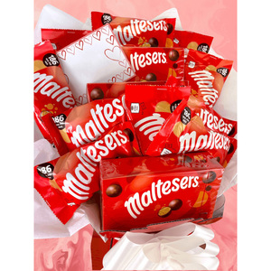 Bisküvi ve somun malzemeleri katı formu ile <span class=keywords><strong>Maltesers</strong></span> için toptan lezzetli gevrek çikolata Malt topları