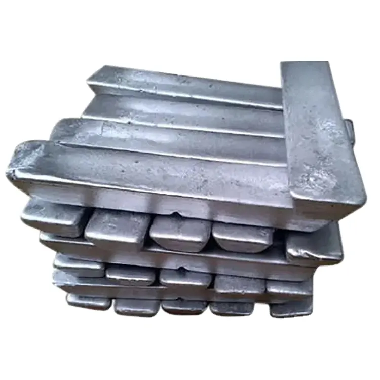 Lingote de aluminio 96% Pureza mínima disponible en stock