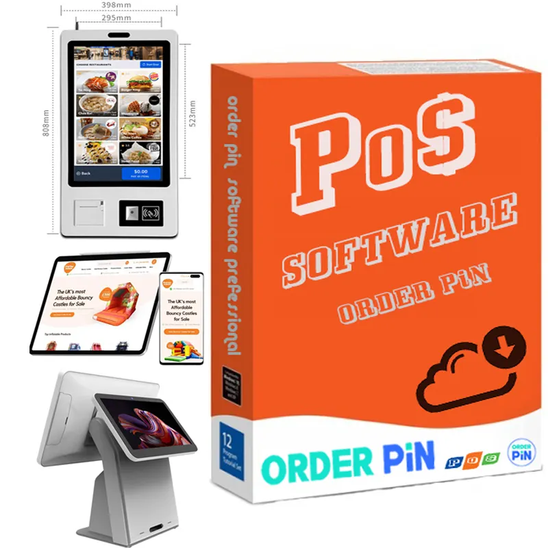 OrderPin Cloud Ponto de Venda Subscrição Software Gestão Restaurante Janela Android Cloud POS System Software