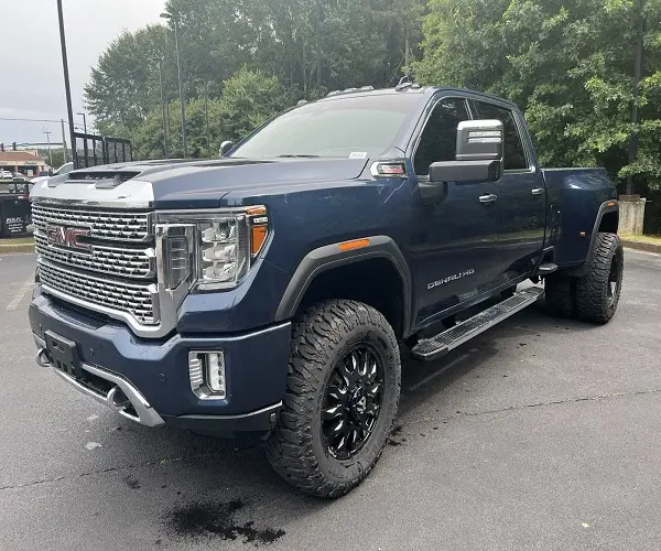 Güçlü kamyon düşük fiyat satın GMC SIERRA 3500HD çeki paketi DENALI çekme UP 4WD pikap araç araba