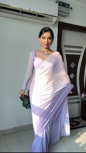 Saree bluz Bollywood parti hint pakistan yeni Sari düğün tasarımcısı giymek - Product Image 4