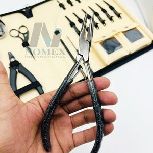 Çok fonksiyonlu boncuk ve Bond aracı için düz ucu ben ucu hairexlogo boncuk kurulum pense Hai uzatma araçları özel Logo - Product Image 2
