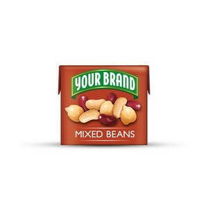 Chất lượng cao Made in Italy thương hiệu của bạn hữu cơ hỗn hợp đậu trong giấy carton gạch 12x236ml giá tốt nhất - Product Image 1
