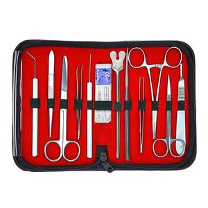 Dissection <strong>Kit</strong> Comprehensive Dissection <strong>Kit</strong> with Non-Slip Grip Instruments 18-Piece Professional Tool Set Surgical Instruments - Product Image 1