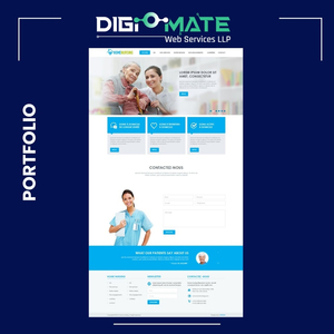 Modern <strong>and</strong> responsive <strong>website</strong> <strong>designing</strong> crafted for doctors - Product Image 3